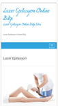 Mobile Screenshot of lazerepilasyononline.net